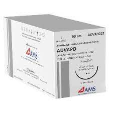 ADVAPD - MONOFILAMENT POLYDIOXANONE VIOLET 5-0 45CM 3/8 CIR RC SINGLE ARM  12MM